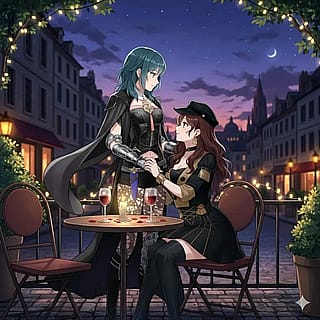 Byleth x Dorothea art'