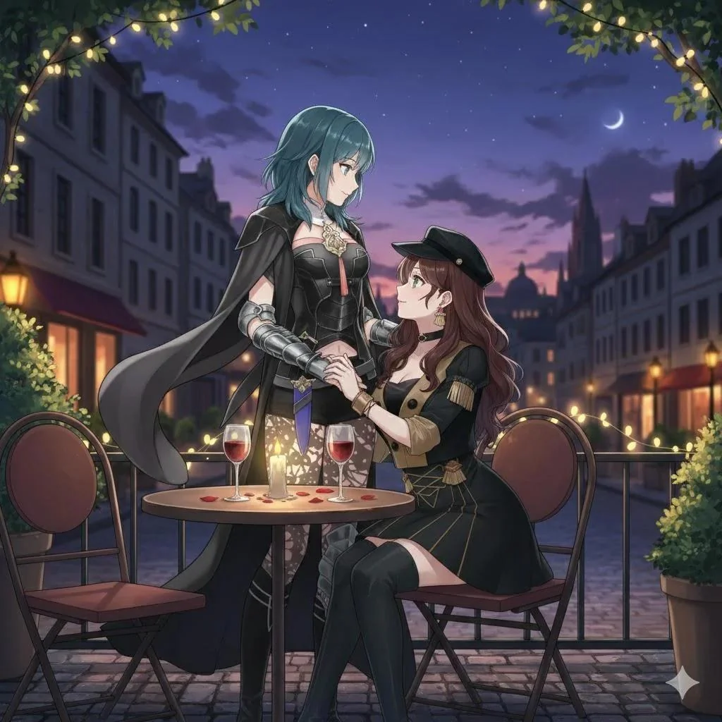 Byleth x Dorothea art picture 1 of 6