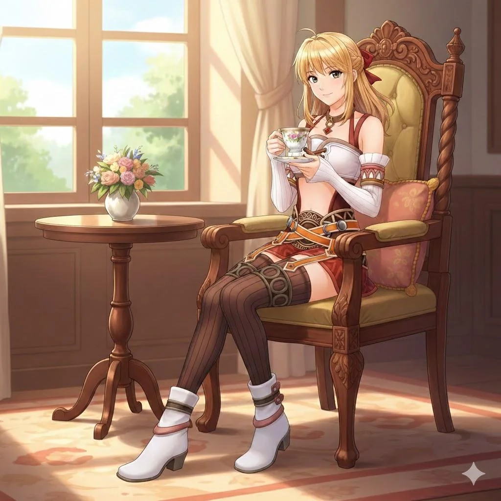 Xenoblade Chronicles Fiora and Melia art picture 1 of 9