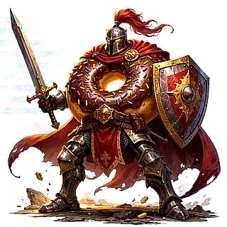 An updated version of an earlier concept. Sir Sprinkleblade!'