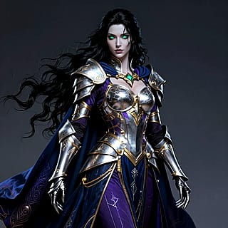 A sorceress Paladin hybrid'