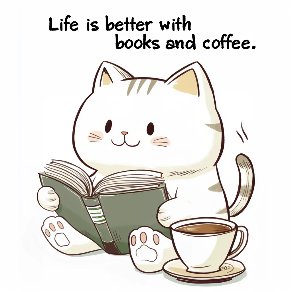 Life is Better with Books and Coffee picture 1 of 1