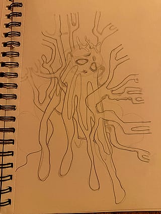 My sketch turned into photo'