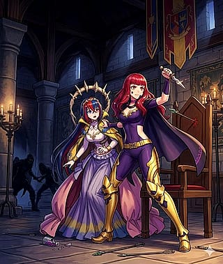 Fire Emblem Engage Alear x Yunaka art'