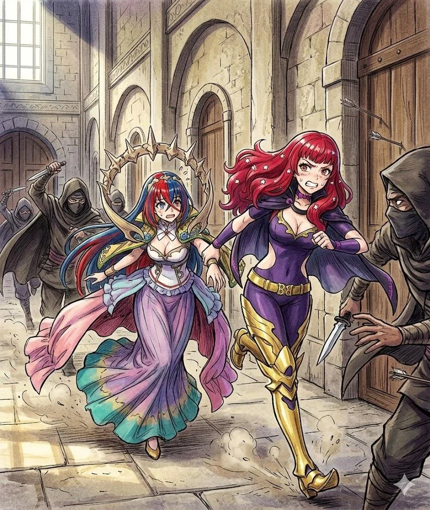 Fire Emblem Engage Alear x Yunaka art picture 5 of 5