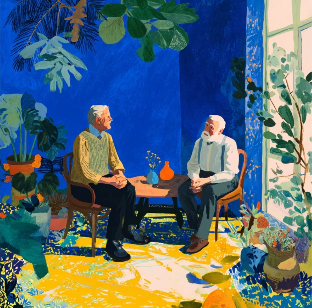 David Hockney meets Matisse picture 1 of 1
