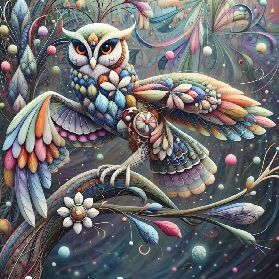 Owls on StarryAI picture 2 of 4