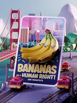 Universal Basic Bananas (bananas are a human right)'