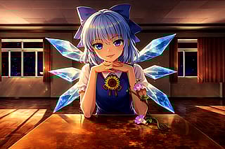 Just Cirno From Touhou'