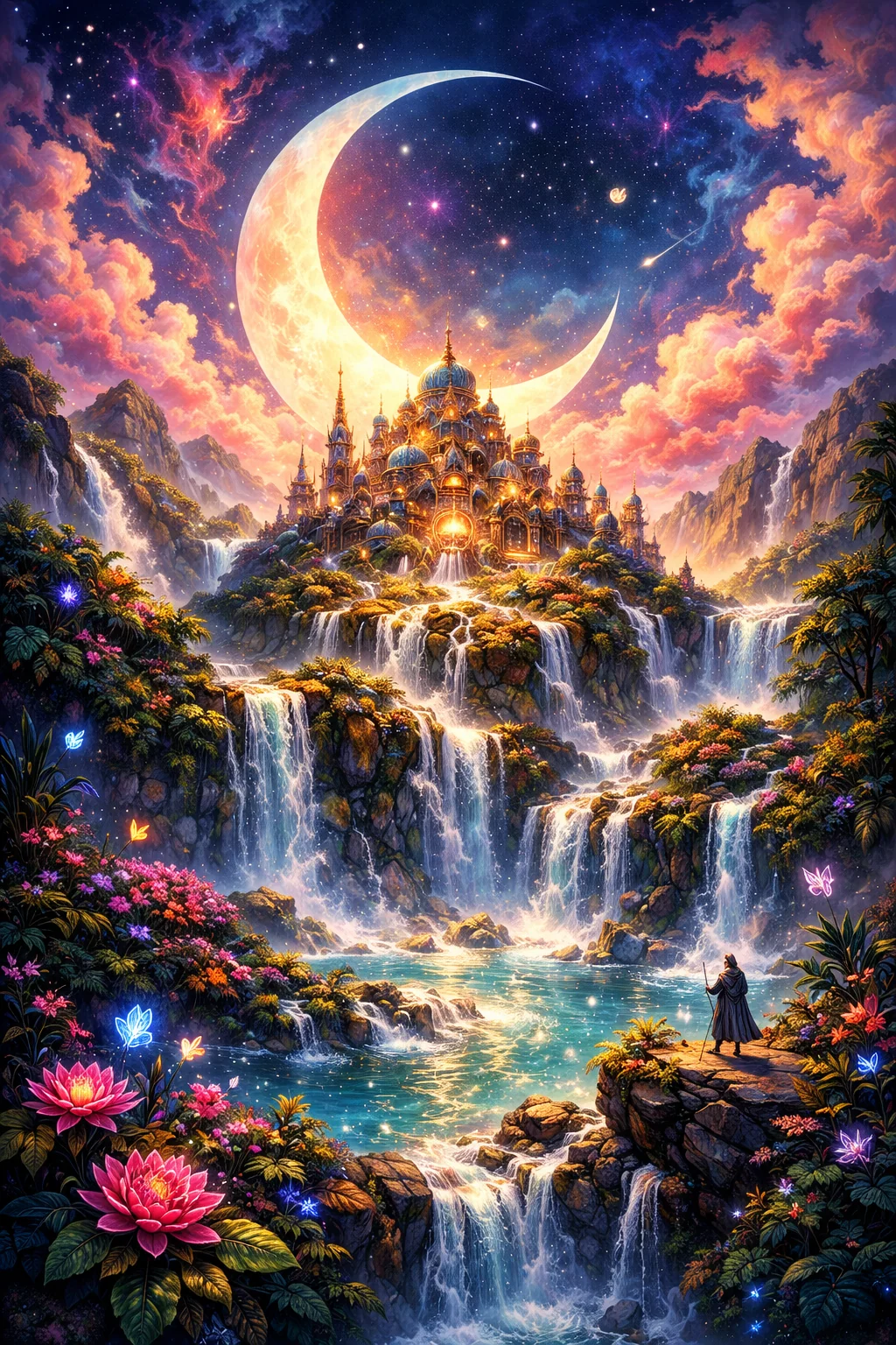 I am better than you, and you are better than me, lets make a AI+Traditional experiment, i going randomly pick a art, then i will improve it 3 times, and you do the same picture 2 of 3