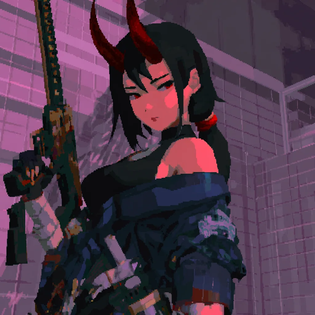 From the archives of a long forgotten PS1 game featuring Cyberpunk Oni picture 1 of 15