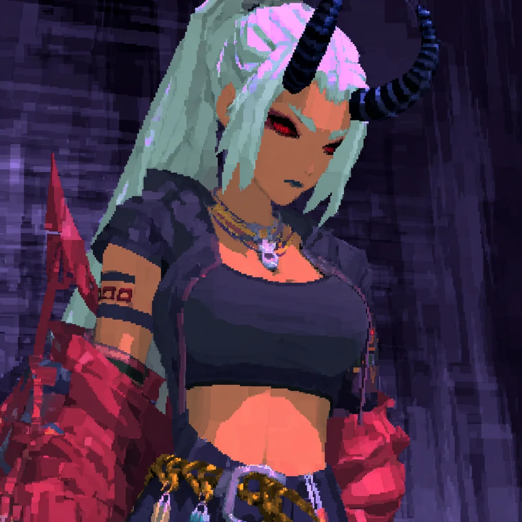 From the archives of a long forgotten PS1 game featuring Cyberpunk Oni picture 6 of 15