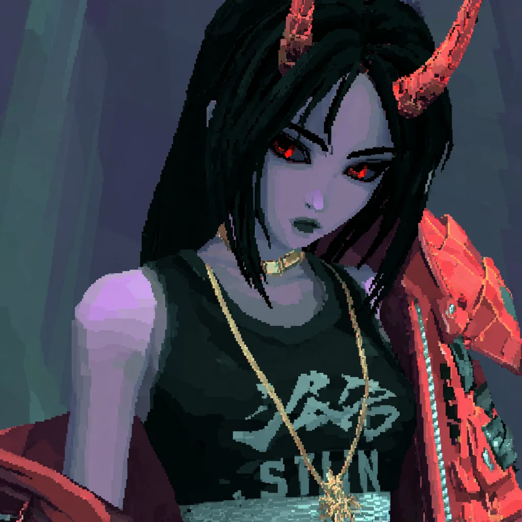 From the archives of a long forgotten PS1 game featuring Cyberpunk Oni picture 7 of 15