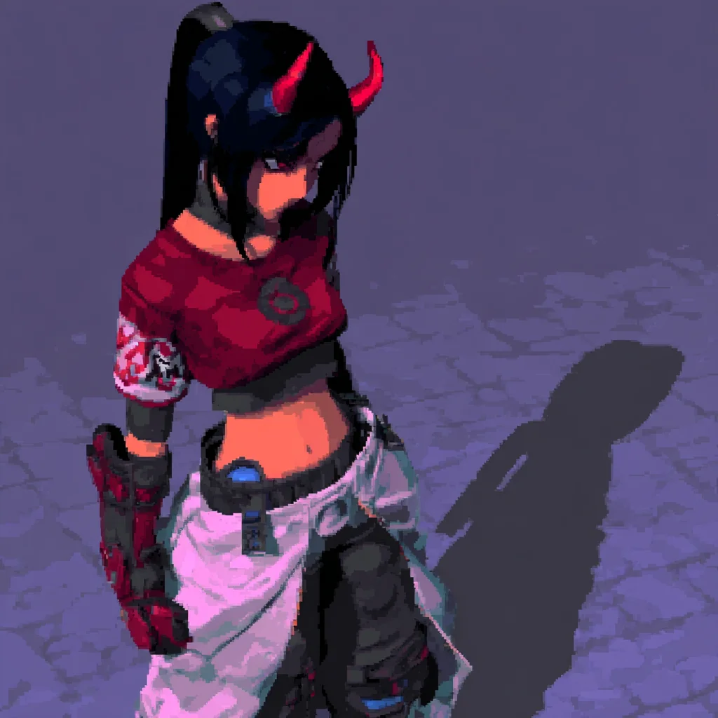 From the archives of a long forgotten PS1 game featuring Cyberpunk Oni picture 9 of 15