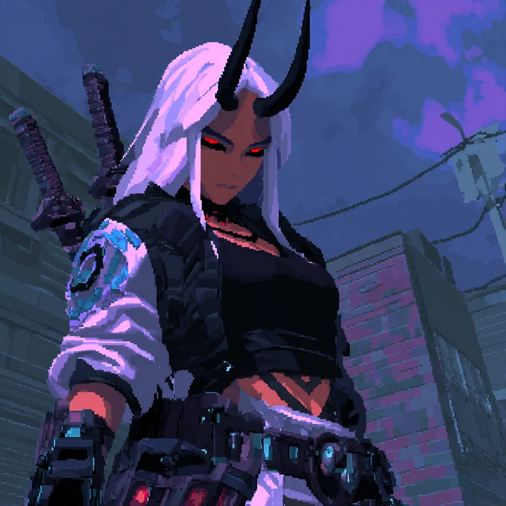 From the archives of a long forgotten PS1 game featuring Cyberpunk Oni picture 15 of 15