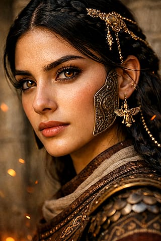 Fire in my eyes. Truth in my words.'