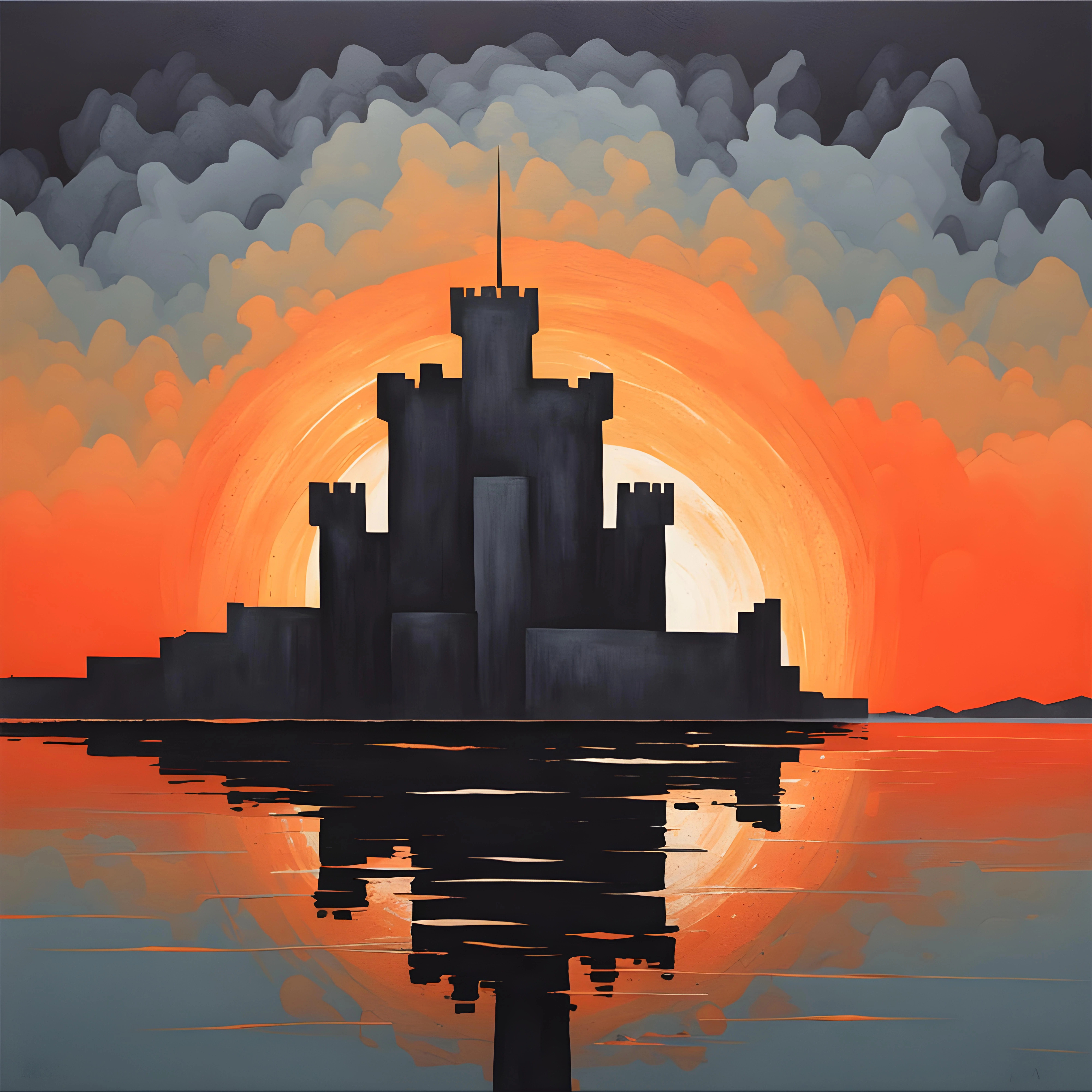 622 J. M. W. Turner - 10 November 2025 - Sunrise, a Castle on a Bay: ‘Solitude’. picture 1 of 1