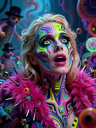 Shock amidst kaleidoscopic dreams'