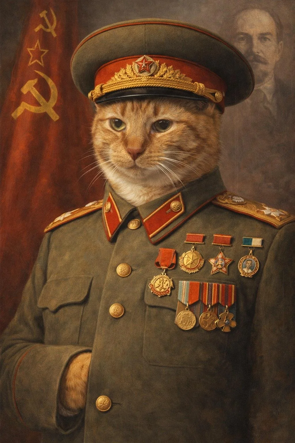 My cat as various historical figures picture 5 of 5