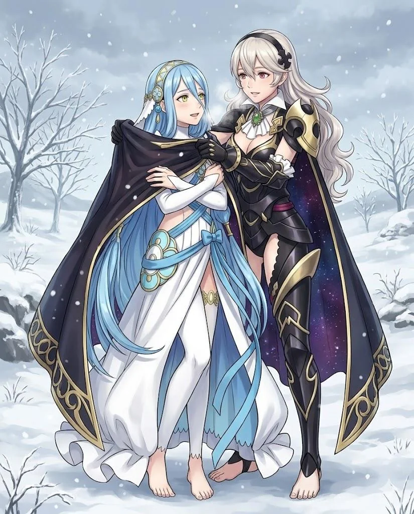 Fire Emblem Fates Corrin and Azura picture 2 of 5