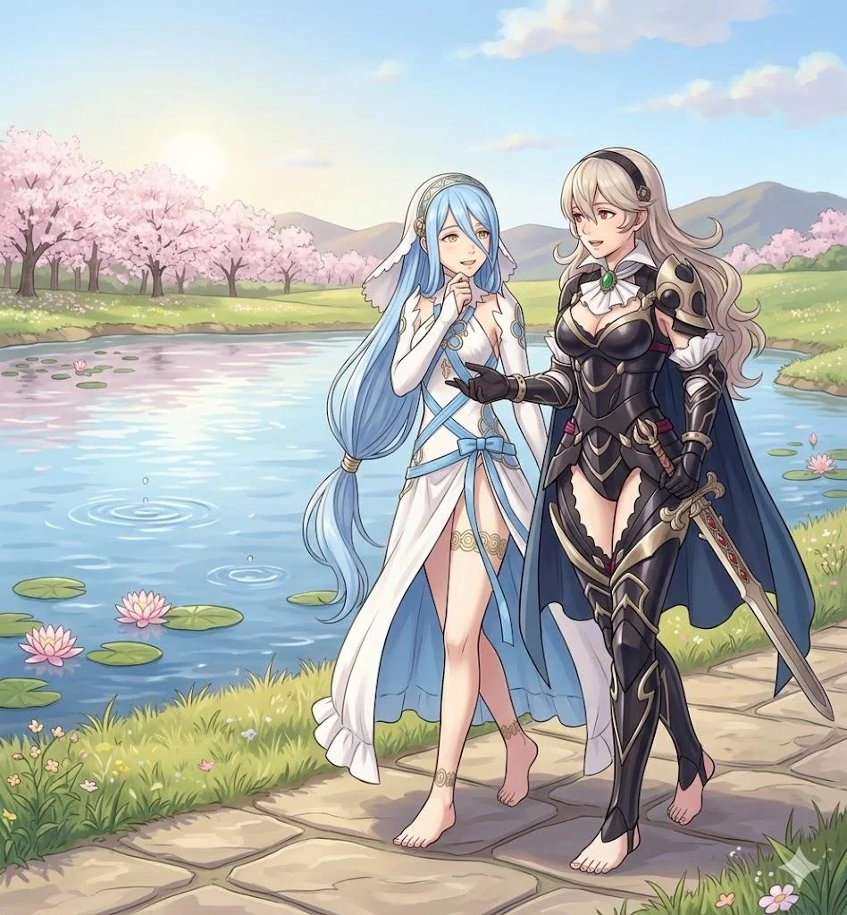 Fire Emblem Fates Corrin and Azura picture 4 of 5