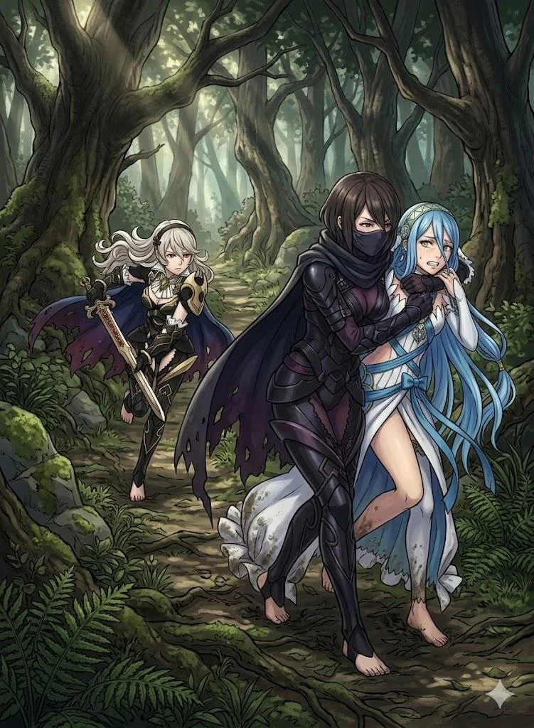 Fire Emblem Fates Corrin and Azura picture 5 of 5