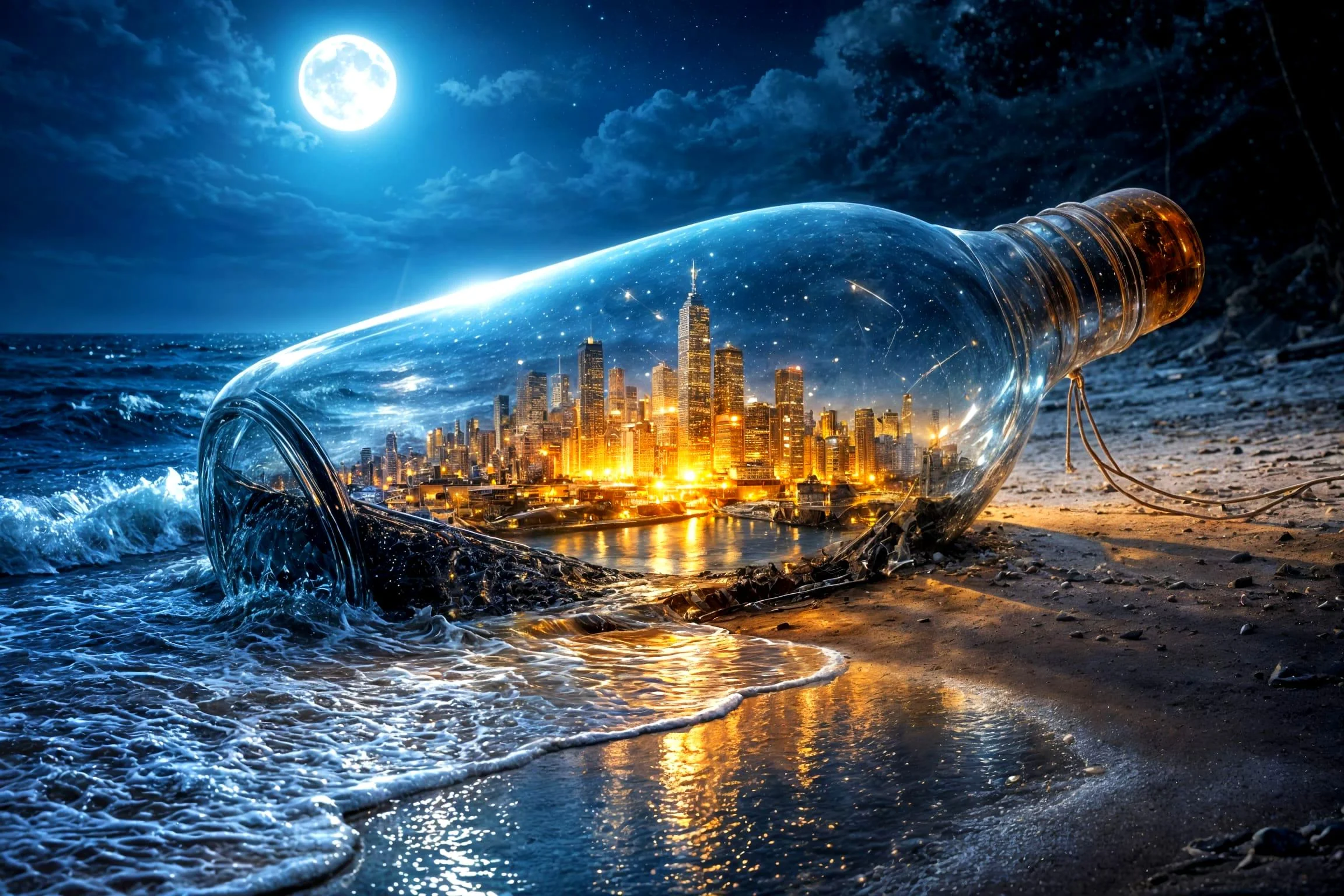 Bottled Cityscape picture 1 of 1