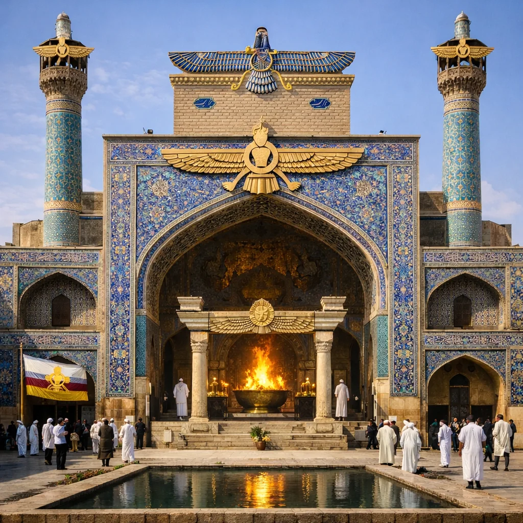 A zoroastrian temple converted from mosque picture 1 of 1