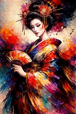 Colors of Geisha...'