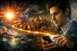 In a deterministic universe every decision you ever made or will make was already decided from the moment of the big bang'