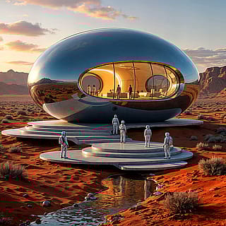 Unconventional Habitat in the Desert'