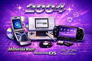 Best year of handheld electronics by far (I know the buttons are off)'