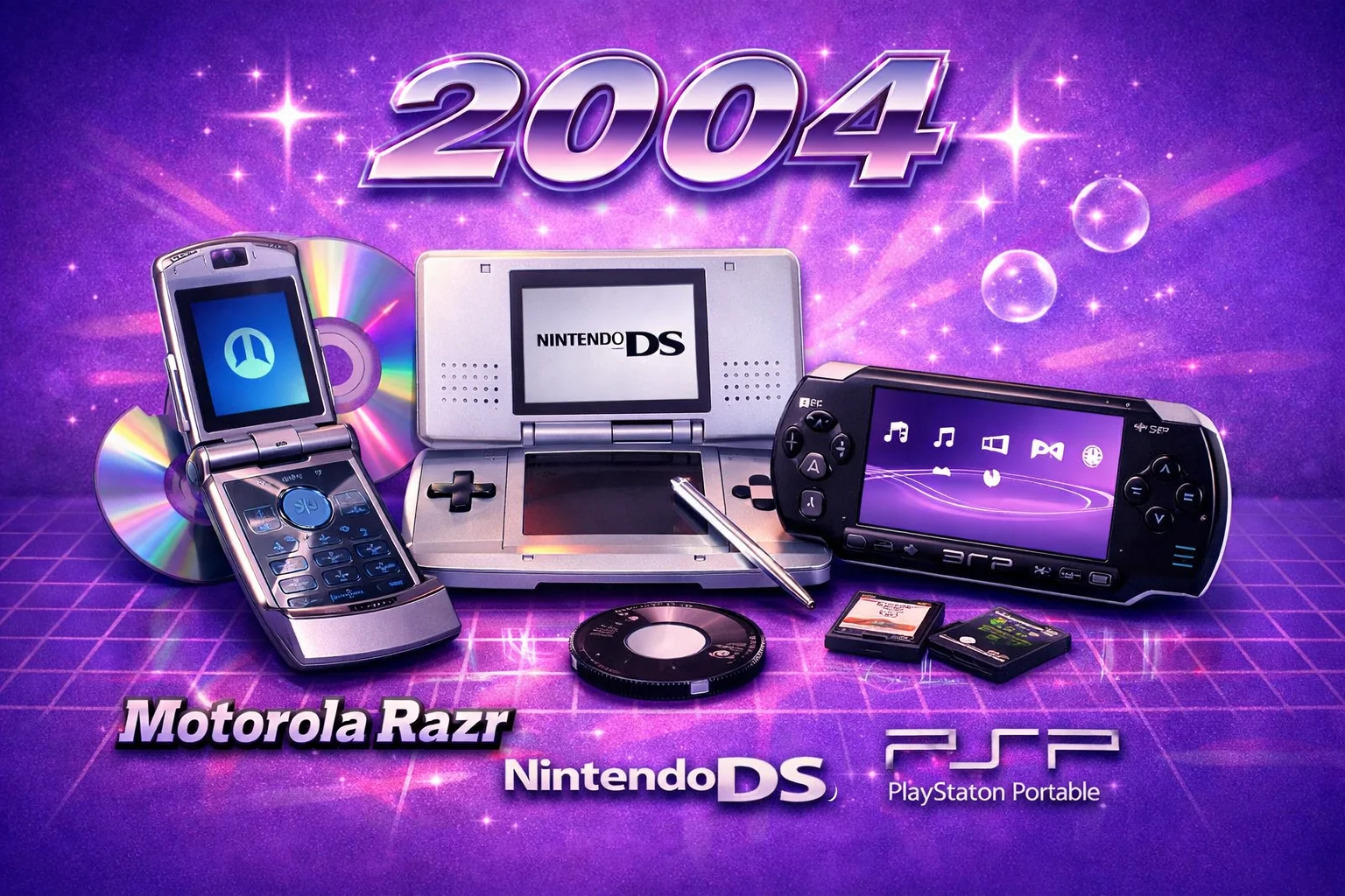 Best year of handheld electronics by far (I know the buttons are off) picture 1 of 1