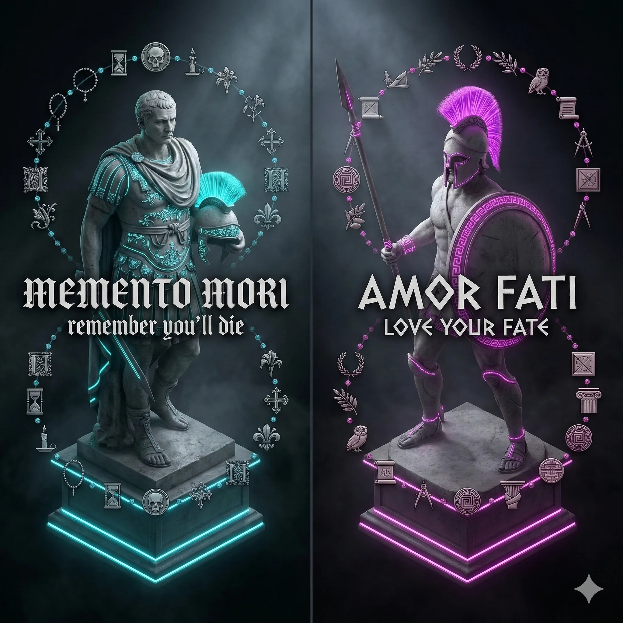 Which is a better principle to live by: “Memento mori” (remember you will die) or “Amor fati” (love your fate)? picture 1 of 1