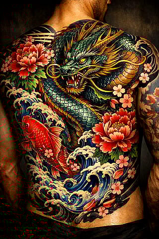 Irezumi tattoo.....'