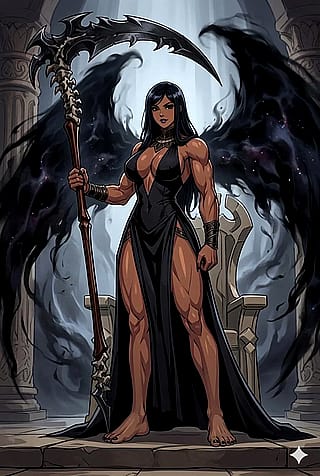 A death goddess in a book im writing.'