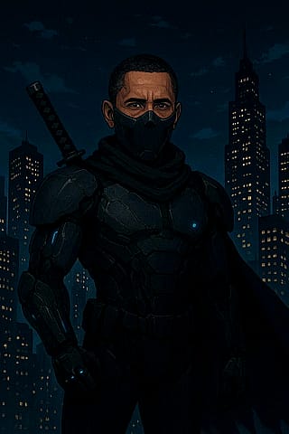 Cyborg Ninja Obama'