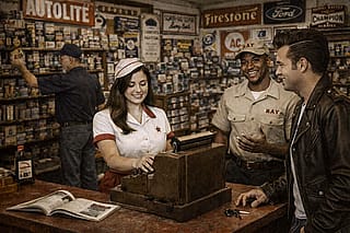 A 1950s Auto Part Store'