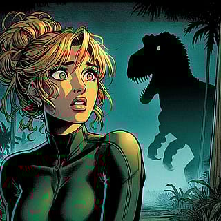Jurassic Fears - Comic Style'
