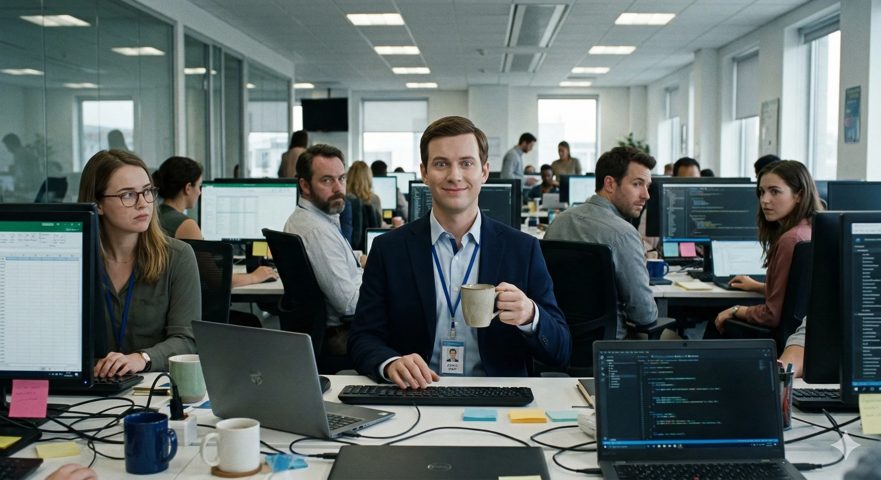 Something seems off with the new guy picture 1 of 1