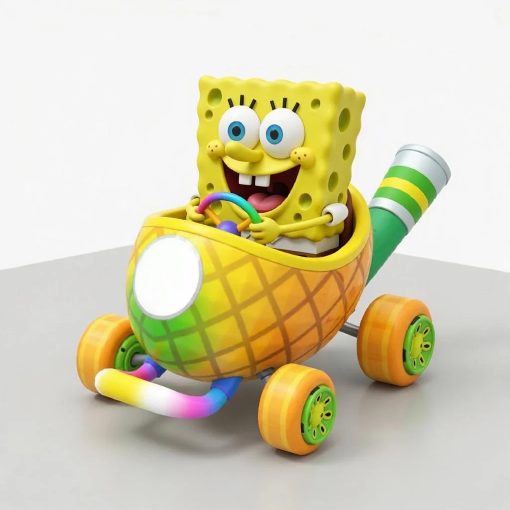 Spongebob in the Pineaple 1 made picture 1 of 1