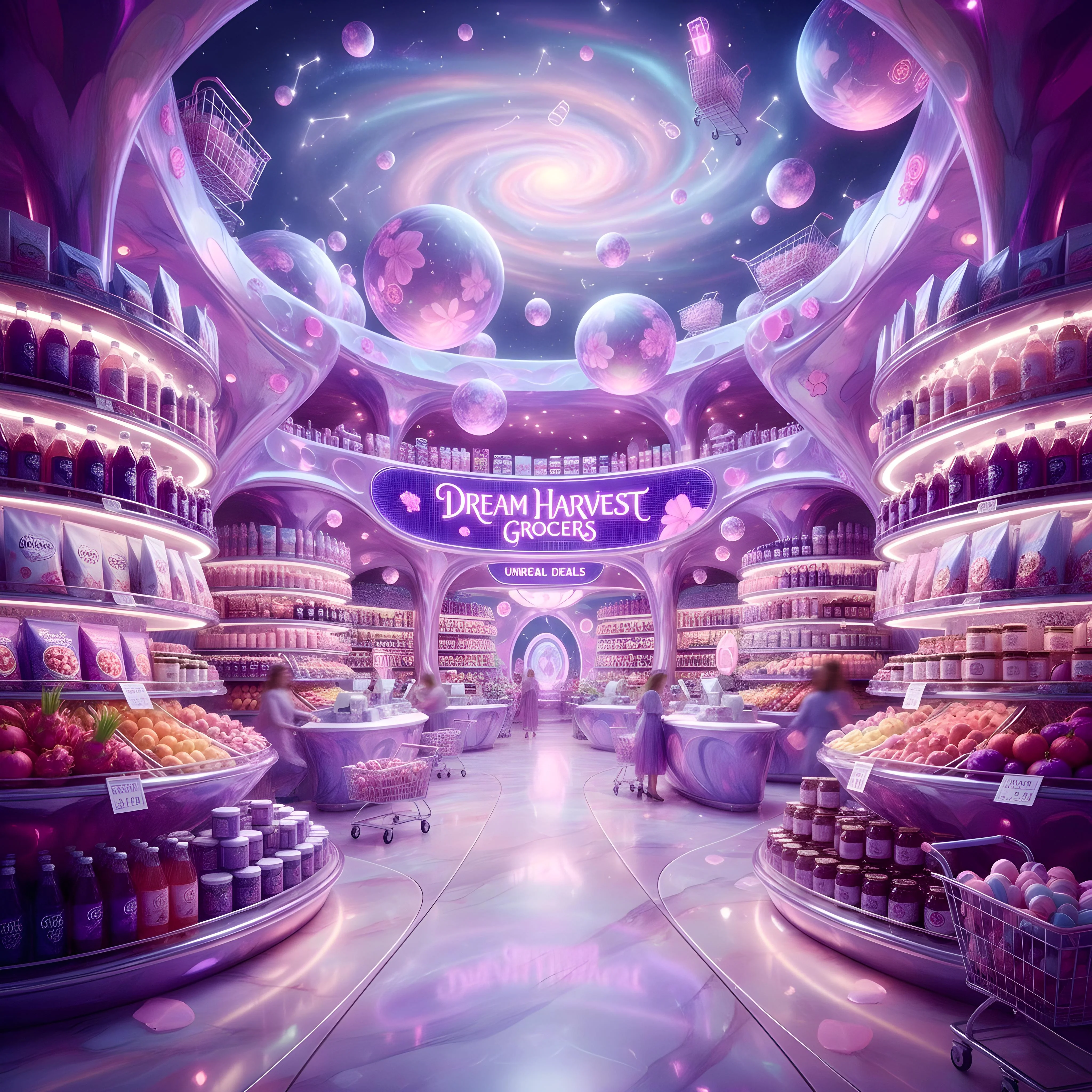 midnight run to the supermarket feels like in a lucid dream… picture 1 of 1