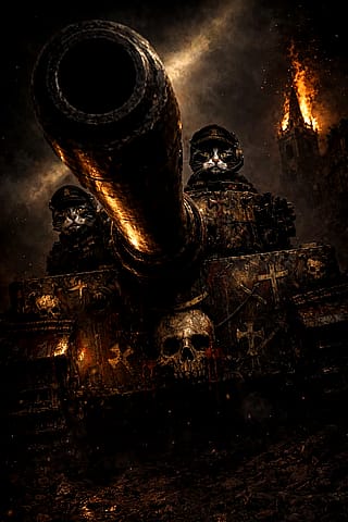 Cats always go to war at night'