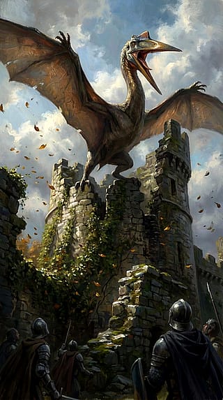 A creature from the past, alive in Medieval Age'