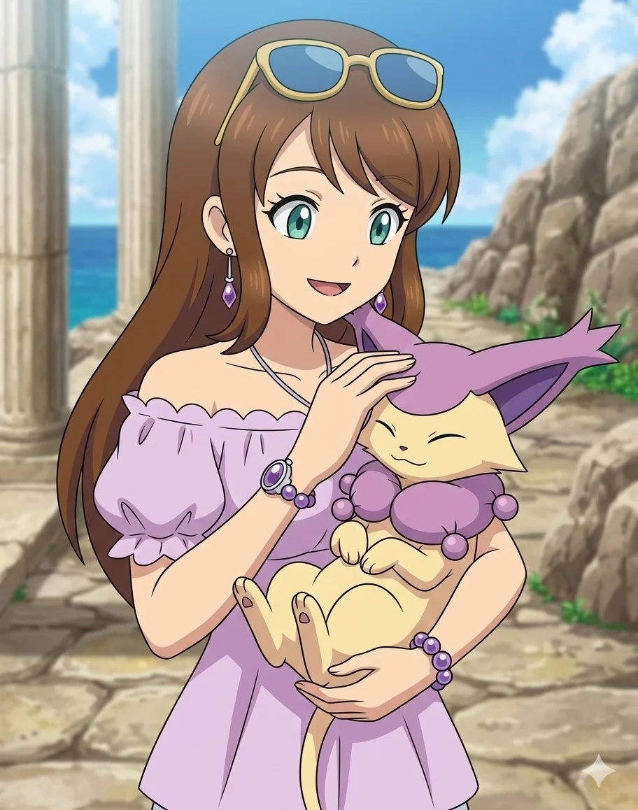 Skye and Her Delcatty picture 2 of 2