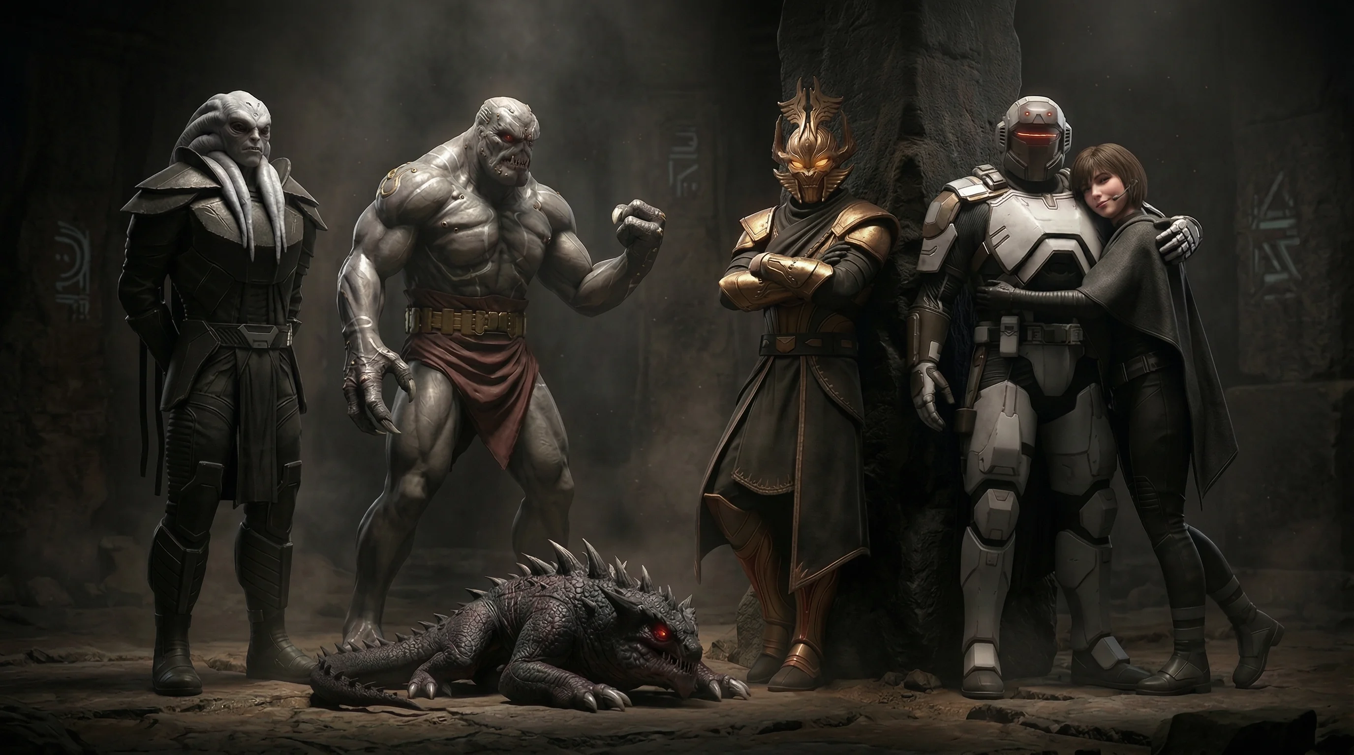 Had AI generate my favourite characters from SWTOR picture 7 of 7