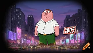 Peter Griffin As Giant(Done By Craiyon)!'