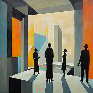 632 J. M. W. Turner - 16 November 2025 - ‘Dieppe’ Sketchbook - A brilliantly lit Interior with Figures.'