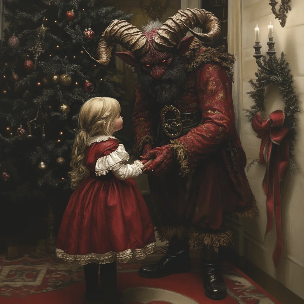 Merry Krampus little one... have you been good this year? Who would you like me to murder? picture 1 of 1