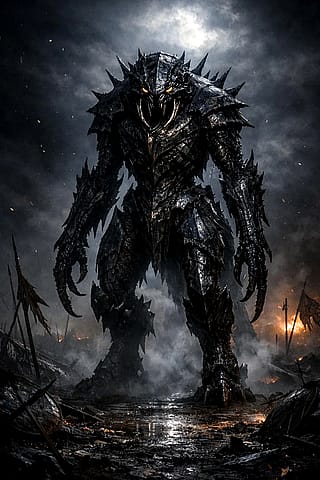 Where the battlefield learned to fear the dark.'